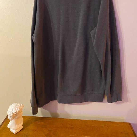 Croft & Barrow, Easy Care, Size L, Made in Vietnam, Gray Sweatshirt LS - Picture 4 of 4